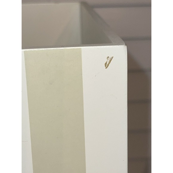 Pink French Powder Box & Matching Waste Basket Girly Powder Room - Picture 11 of 16